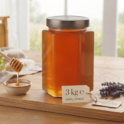 Süzme Çiçek Balı - Doğal ve Katkısız - 3 kg Süzme Çiçek Balı - Doğal ve Katkısız - 3 kg
