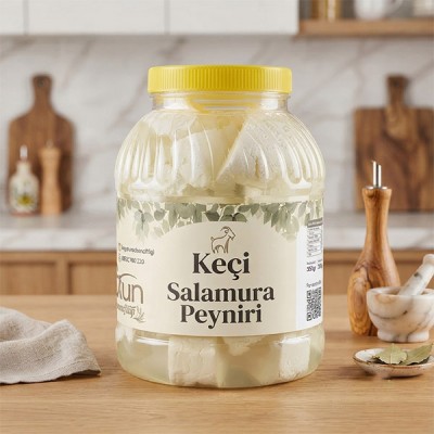 Keçi Salamura Peyniri - Doğal, Katkısız - 3.500 gr Keçi Salamura Peyniri - Doğal, Katkısız - 3.500 gr