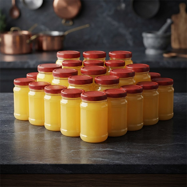 Ev Yapımı Sade İnek Tereyağı - Doğal, Katkısız - 1 kg 