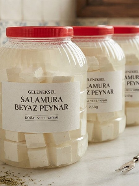 Salamura Peynir (Keçi ve İnek Sütü Karışımı) 1,5 kg 