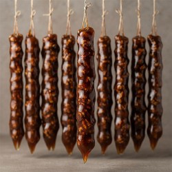 Üzüm Pekmezli Duble Cevizli Sucuk 5 Kg