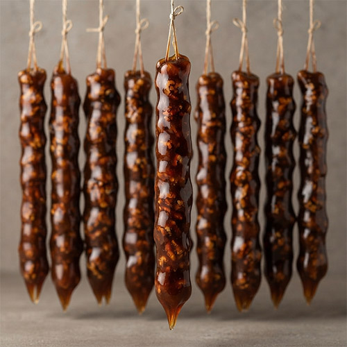 Üzüm Pekmezili Duble Cevizli Sucuk 1 kg