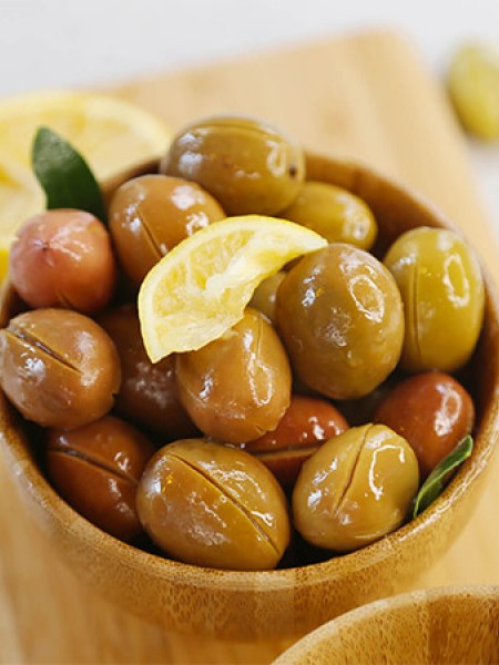 Süper iri Yeşil Çizik Zeytin 500 gr