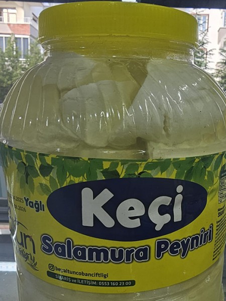 Keçi Salamura Peyniri Net 3800 Gr