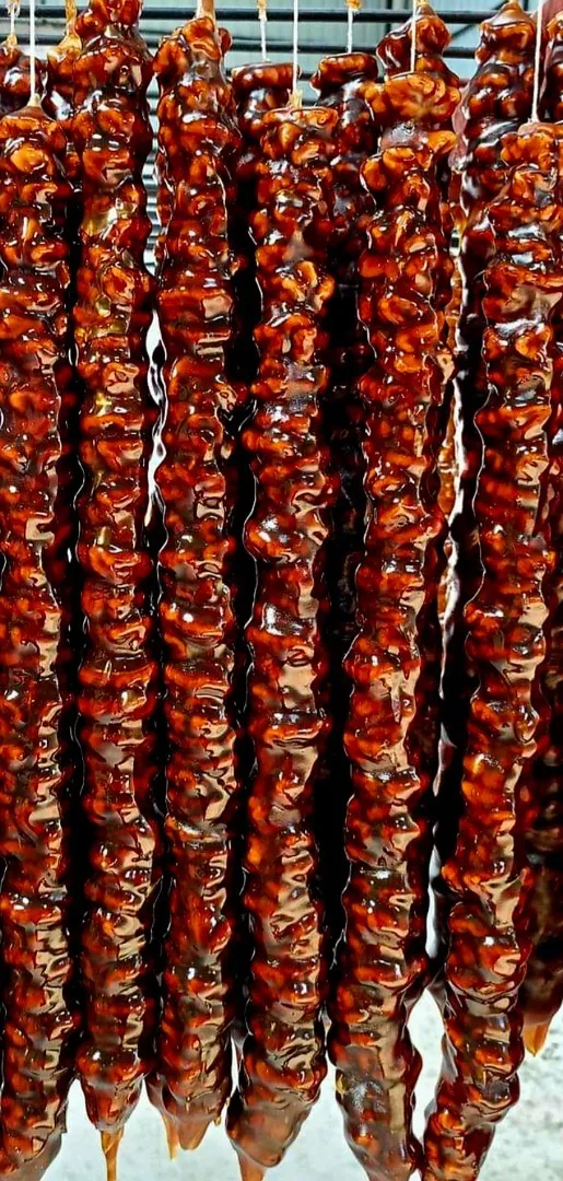 Üzüm pekmezili duble cevizli sucuk 1 kilo