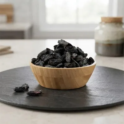 Çekirdekli İri Siyah Kuru Üzüm - Doğal, Katkısız - 500 gr