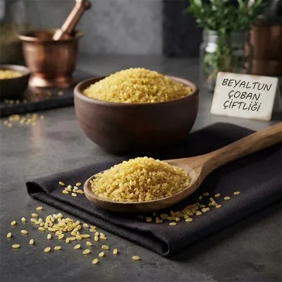 Doğal, Katkısız Pilavlık Değirmen Bulguru - 1 kg