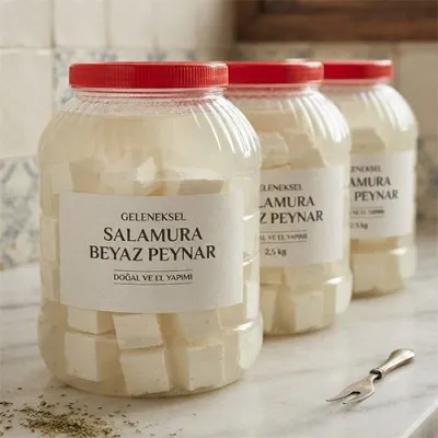Salamura Peynir (Keçi ve İnek Sütü Karışımı) 1,5 kg 