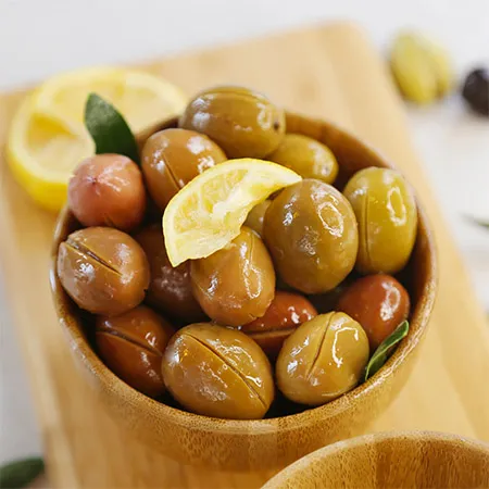 Süper iri Yeşil Çizik Zeytin 500 gr