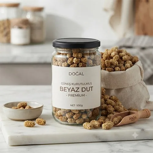  Meşhur ULUKALE Beyaz Dut Kurusu 250 gr