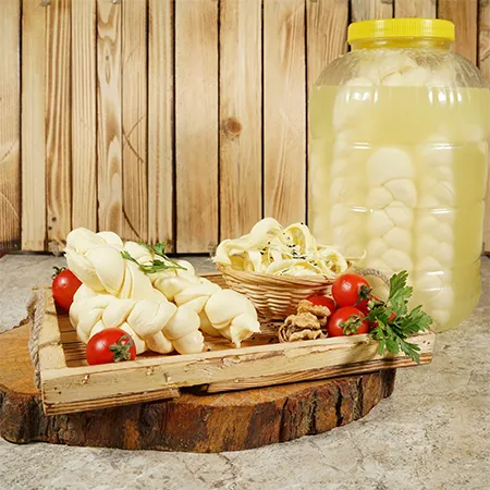 Tam yağlı Salamura Örgü Peyniri Net 3 kg 