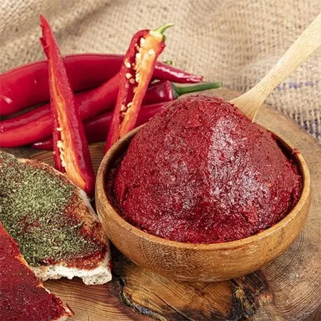 Güneş Kurutması Acı Tatlı Biber Salçası 5 kg